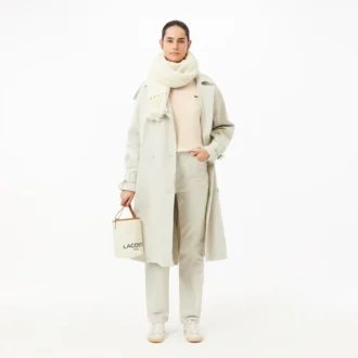 Pull en laine à mailles mousse coupe ample pour femme