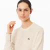Pull en laine à mailles mousse coupe ample pour femme