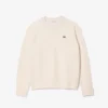 Pull en laine à mailles mousse coupe ample pour femme