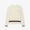 Pull en laine à mailles torsadées pour femme Pull en laine à mailles torsadées pour femme