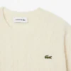 Pull en laine à mailles torsadées pour femme Pull en laine à mailles torsadées pour femme