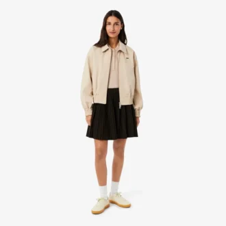 Pull en laine mérinos à col polo et côtes 3D