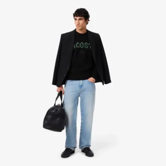 Pull en laine pour homme avec motif intarsia