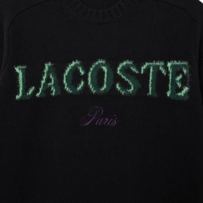 Pull en laine pour homme avec motif intarsia Pull en laine pour homme avec motif intarsia