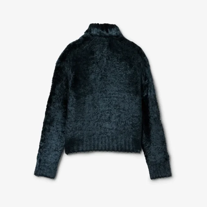 Pull en velours à col polo Runway Pull en velours à col polo Runway