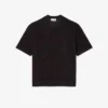 Pull imprimé à manches courtes et coupe décontractée Pull imprimé à manches courtes et coupe décontractée