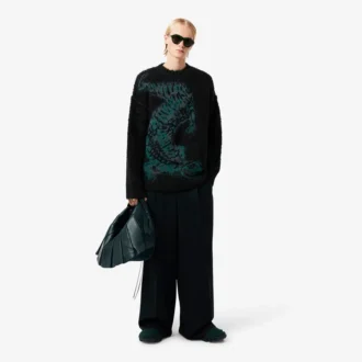 Pull Jacquard Crocodile de défilé