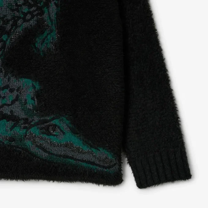 Pull Jacquard Crocodile de défilé Pull Jacquard Crocodile de défilé