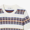 Pull à manches courtes en maille côtelée pour femme Pull à manches courtes en maille côtelée pour femme