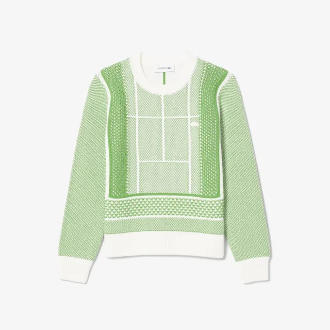 Pull à motif « Tennis Court » Pull à motif « Tennis Court »