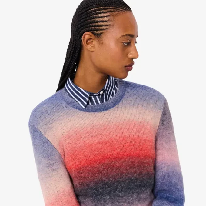 Pull Ombra à col rond pour femme Pull Ombra à col rond pour femme