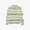 Pull rayé en laine d&rsquo;alpaga pour homme