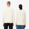 Pull unisexe en coton côtelé avec écusson