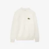 Pull unisexe en coton côtelé avec écusson