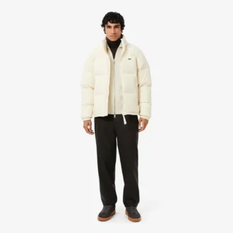 Pull zippé en laine pour homme