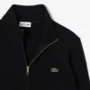 Pull zippé en laine pour homme