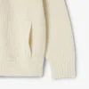 Pull zippé en laine pour homme