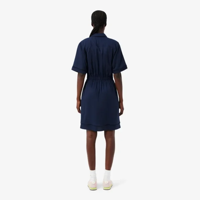 Robe chemise fluide en mélange de lin The Blend Robe chemise fluide en mélange de lin The Blend