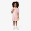 Robe chemise à plis en popeline
