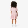 Robe chemise à plis en popeline