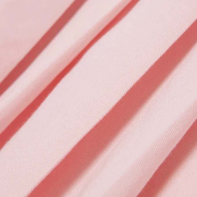 Robe chemise à plis en popeline