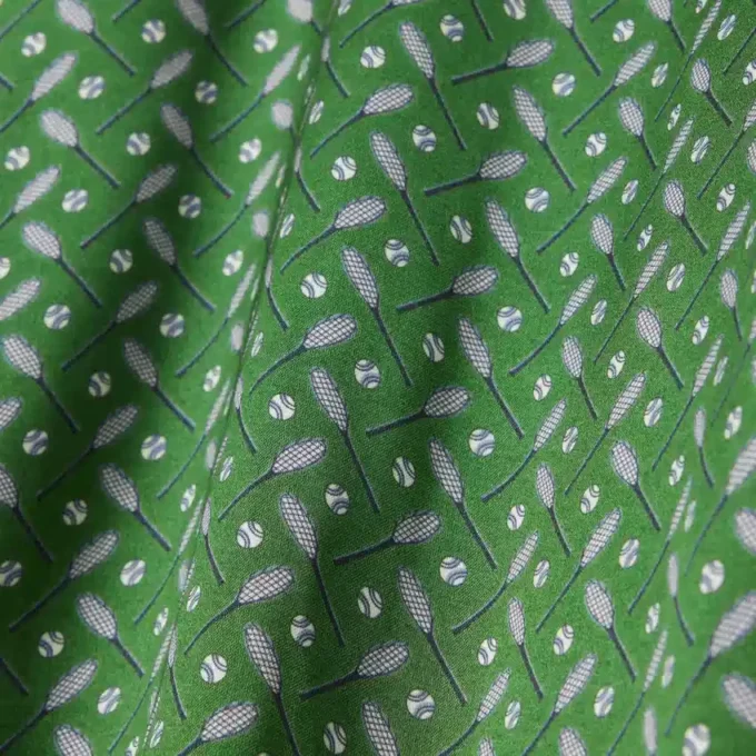Robe à col foulard en satin imprimé Runway
