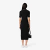 Robe à col polo Diamanta Crocodile coupe ajustée pour femme