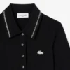 Robe à col polo Diamanta Crocodile coupe ajustée pour femme