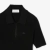 Robe à col polo plissé pour femme