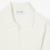 Robe à col polo plissé pour femme