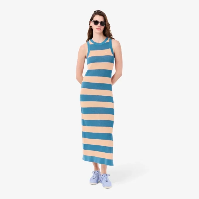 Robe en coton rayée Robe en coton rayée