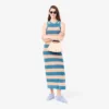 Robe en coton rayée Robe en coton rayée