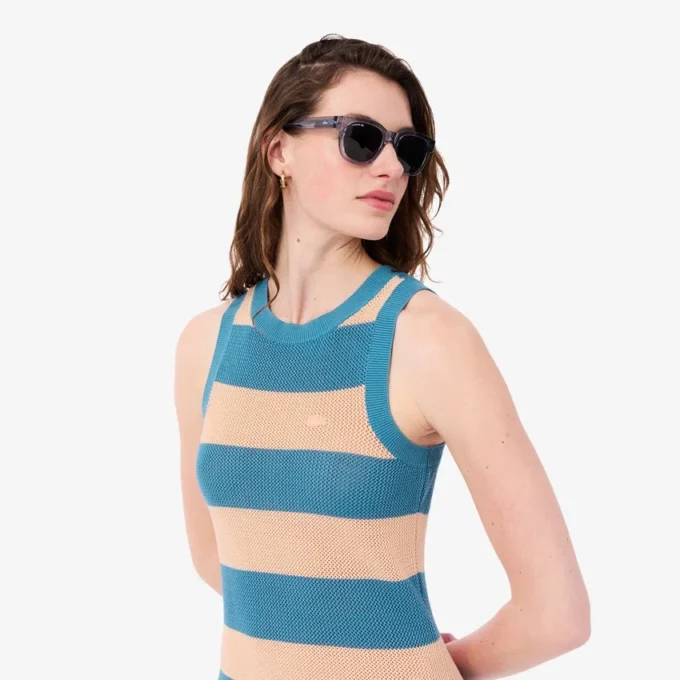 Robe en coton rayée Robe en coton rayée