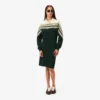 Robe en piqué slim fit pour femme, fabriquée en France Robe en piqué slim fit pour femme, fabriquée en France