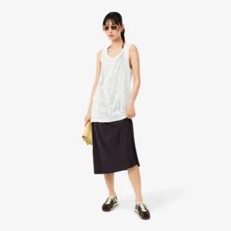 Robe longue à bretelles dos nu