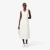 Robe longue plissée sans manches Robe longue plissée sans manches