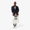 Robe longue plissée sans manches Robe longue plissée sans manches