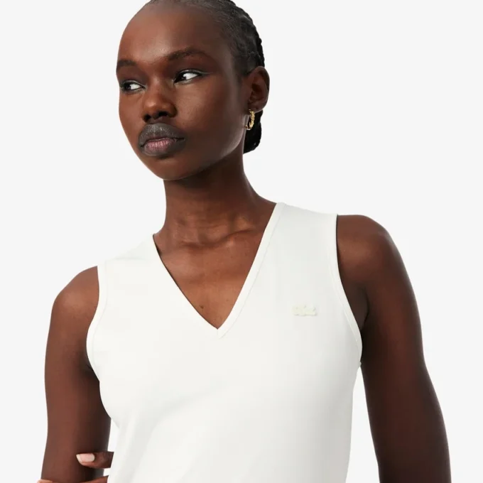 Robe longue plissée sans manches Robe longue plissée sans manches