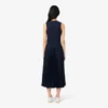 Robe longue plissée sans manches Robe longue plissée sans manches
