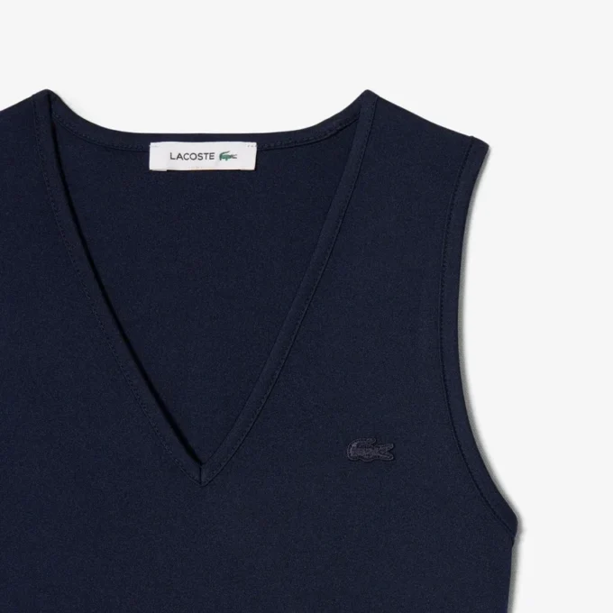 Robe longue plissée sans manches Robe longue plissée sans manches