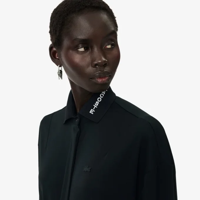 Robe longue polo plissée Runway Robe longue polo plissée Runway