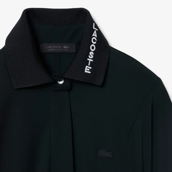 Robe longue polo plissée Runway Robe longue polo plissée Runway