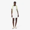 Robe patineuse à col polo stretch pour femme Robe patineuse à col polo stretch pour femme
