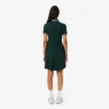 Robe patineuse à col polo stretch pour femme Robe patineuse à col polo stretch pour femme