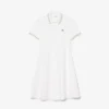 Robe patineuse à col polo stretch pour femme Robe patineuse à col polo stretch pour femme