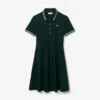 Robe patineuse à col polo stretch pour femme Robe patineuse à col polo stretch pour femme