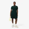 Robe patineuse à col polo stretch pour femme Robe patineuse à col polo stretch pour femme