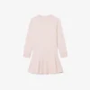 Robe polaire à manches longues pour fille