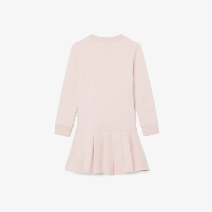 Robe polaire à manches longues pour fille