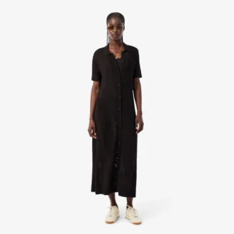 Robe polo en crochet